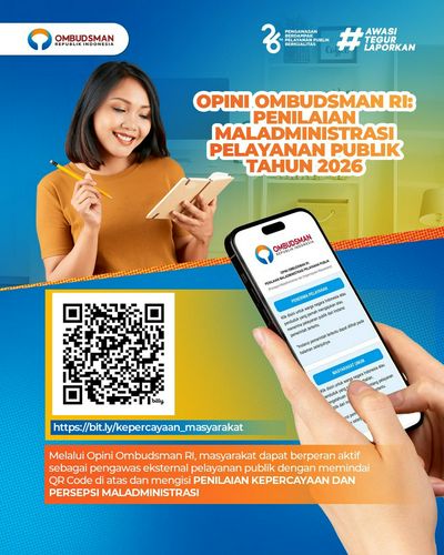 Opini Ombudsman RI : Penilaian Maladministrasi Pelayanan Publik Tahun 2026