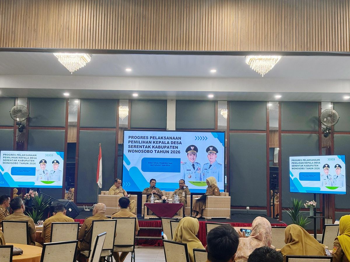 Rapat Koordinasi dan Evaluasi PILKADES Serentak Kabupaten Wonosobo