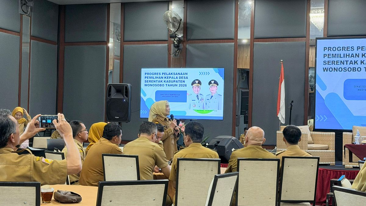 Rapat Koordinasi dan Evaluasi PILKADES Serentak Kabupaten Wonosobo